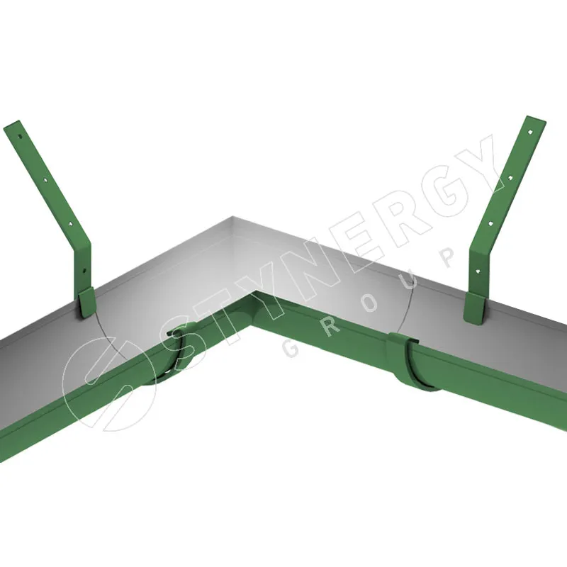 Угол желоба универсальный 135гр Stynergy 185 150 RAL 6005