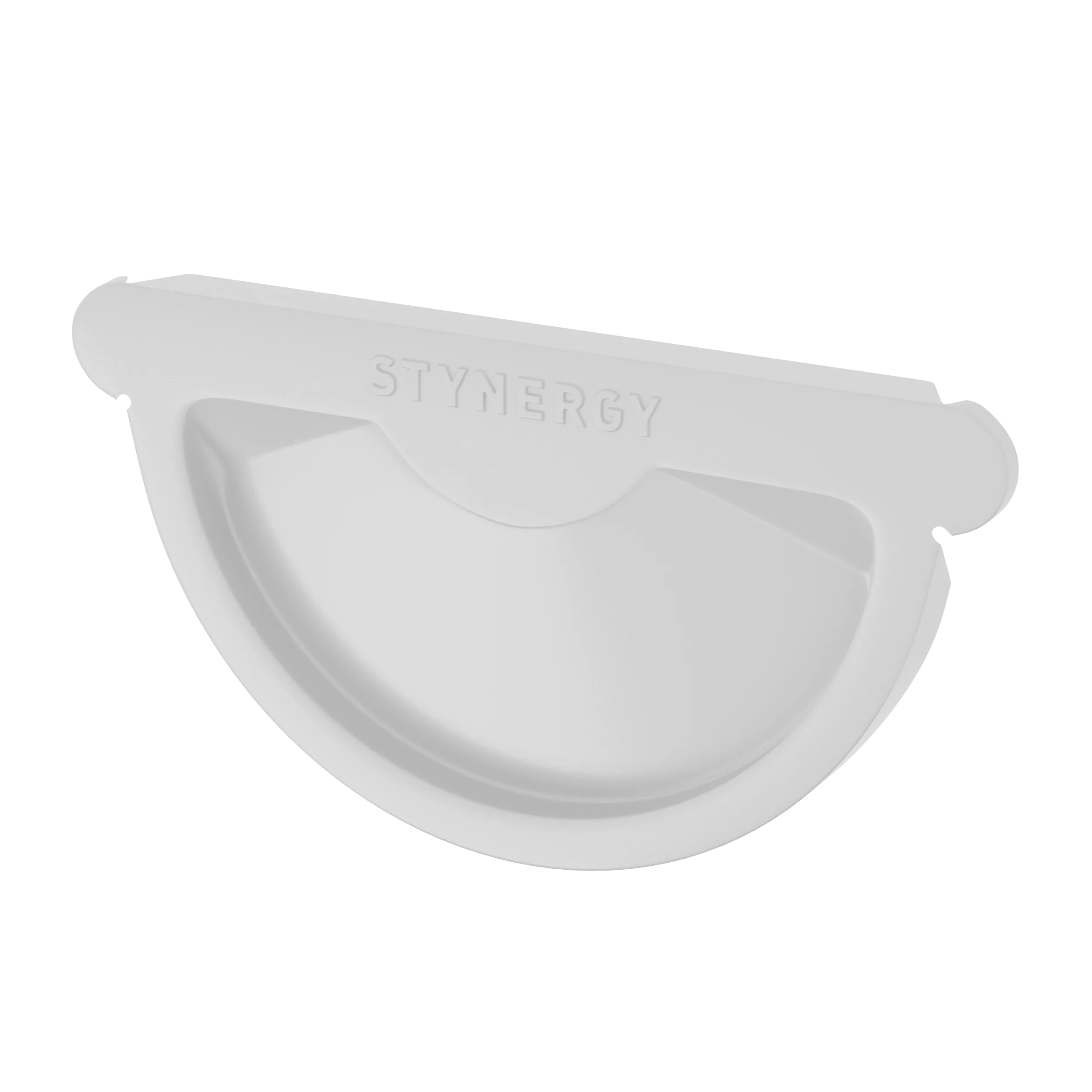 Заглушка желоба Stynergy Премиум 125 90 RAL 9003