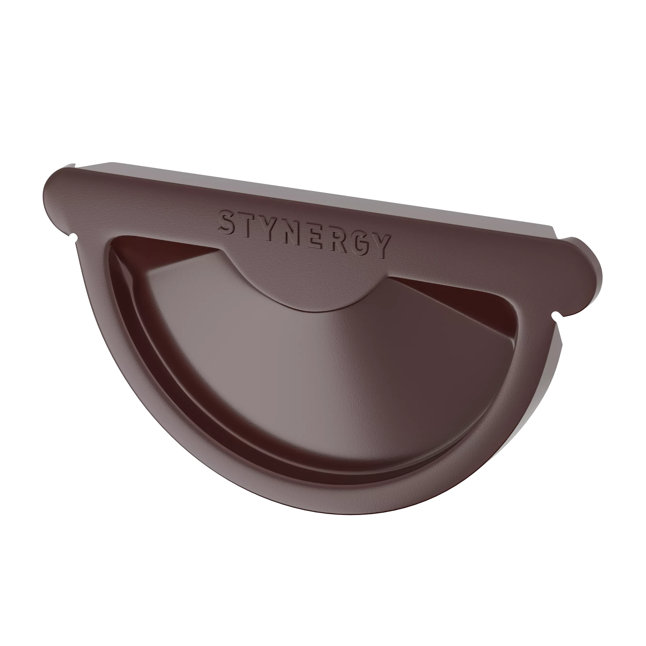 Заглушка желоба Stynergy Премиум 125 90 RAL 8017