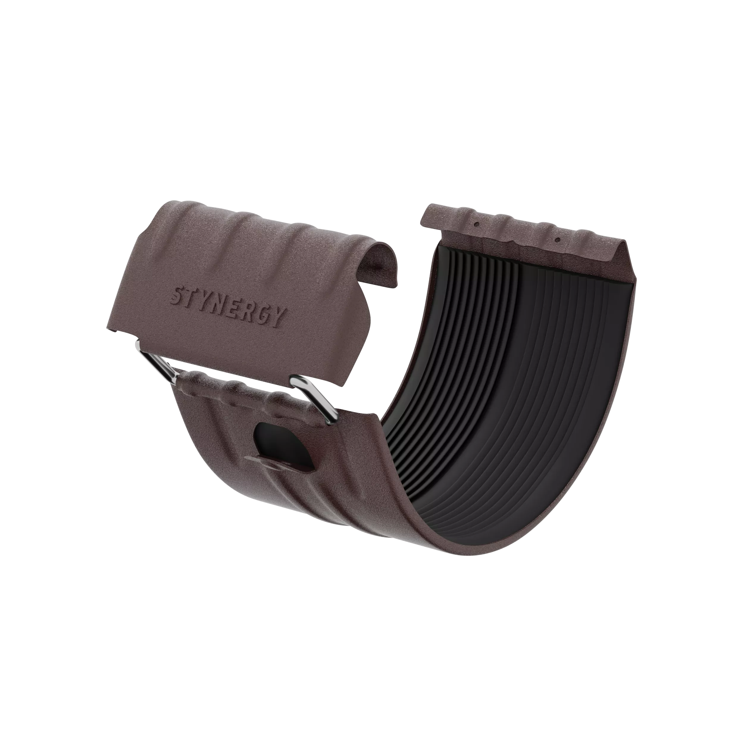 Соединитель желоба Stynergy Окрашенная Матовая 125 90 RAL 8017