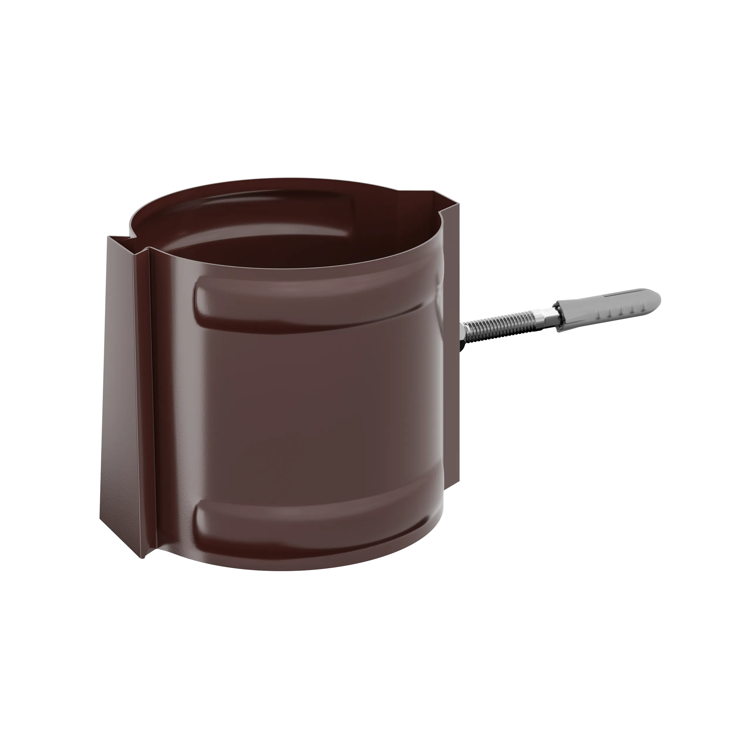 Держатель трубы D180 (саморез 10*160мм) Stynergy RAL 8017