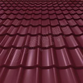 Металлочерепица Stynergy Rooftop кашемир 0,5 RAL 3005