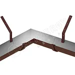 Угол желоба универсальный 90гр Stynergy 200 180 RAL 8017